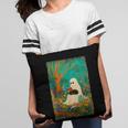 Groovy Ghost Reading Book Cat Halloween Ghost Teacher Pillowcase