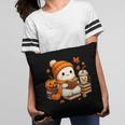 Halloween Ghost Reading Book Lovers Coffee Girl Women Pillowcase Halloween Ghost Reading Book Lovers Coffee Girl Women Pillowcase