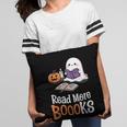 Halloween Teacher Women Cute Reading Ghost Read More Books Pillowcase