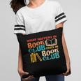 What Happens In Book Club Stays In Book Club Retro Pillowcase