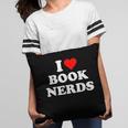 I Heart Book Nerds Book Readers Cute Pillowcase