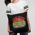 Howdy Reader Frog Reading Book Vintage Pillowcase