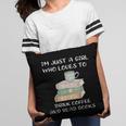 I'm Just a Girl Who Loves To Drink Coffee And Read Books Pillowcase I'm Just a Girl Who Loves To Drink Coffee And Read Books Pillowcase