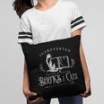 Introverted Willing To Discuss Cats And Books Pillowcase