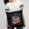 It's a Good Day To Read a Book Floral Stack Tee Pillowcase