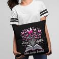 Just a Girl Who Loves Books Reading Book Butterfly Bookworm Pillowcase Just a Girl Who Loves Books Reading Book Butterfly Bookworm Pillowcase