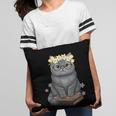Just A Girl Who Loves Cats & Books Bookish Women Pillowcase