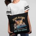Just a Girl Who Loves Cats And Books Kitties Pet Art Lover Pillowcase