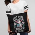 Just a Girl Who Loves Unicorns And Books Pillowcase Just a Girl Who Loves Unicorns And Books Pillowcase