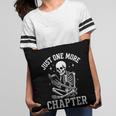 Just One More Chapter Skeleton Reader Reading Book Lover Pillowcase