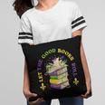 Let The Good Books Roll Mardi Gras Reading Pillowcase