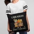 Librarian Of a Free Library Floral Book Lover Pillowcase
