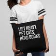 Lift Heavy Pet Cats Read Books Gym Workout Weight Lifter Pillowcase
