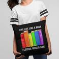 Live Life Like A Book Florida Would Ban LGBT Month Pillowcase