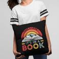 Take A Look It's In A Book Reading Book Vintage Rainbow Pillowcase