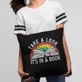 Take a Look It's In a Book Reading Vintage Retro Rainbow Pillowcase Take a Look It's In a Book Reading Vintage Retro Rainbow Pillowcase