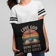Love God Drink Coffee Read Books Pillowcase