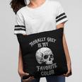 Morally Grey Is My Favorite Color Bookish Skull Pillowcase