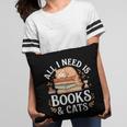 All I Need Is Books And Cats Reading Pillowcase