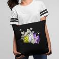Non-Binary Book Lover Nonbinary Daisy LGBT Reading Pride Pillowcase Non-Binary Book Lover Nonbinary Daisy LGBT Reading Pride Pillowcase
