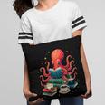 Octopus Reading Books Tea Coffee Pillowcase