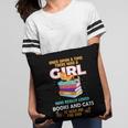 Once Upon A Time There Was A Girl Who Loves Books And Cats Pillowcase Once Upon A Time There Was A Girl Who Loves Books And Cats Pillowcase