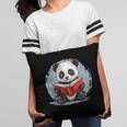 Panda With Book For Reading Enthusiasts Pillowcase