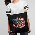 Patriotic German Shepherd Dog Books Baseball American Flag Pillowcase Patriotic German Shepherd Dog Books Baseball American Flag Pillowcase