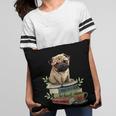 Pug Dog Reading Book Coffee Read Books Be Kind Stay Weird Pillowcase