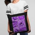 Purple Comic Book Purple Color Graphic Pillowcase