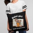 Quiet Girl Loud Imagination Book Lover Bookworm Reader Pillowcase