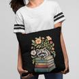 Raccoon Books Reading Flowers Pillowcase