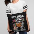 Well Read & Slightly Feral Raccoon Book Lover Graphic Pillowcase Well Read & Slightly Feral Raccoon Book Lover Graphic Pillowcase