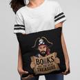 Read Book Reader Library Reading Librarian Pirate Bookworm Pillowcase