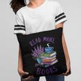 Read More Books Floral Book Reader Art Reading Lover Quote Pillowcase