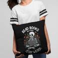 Read Books Be Kind Stay Weird Skeleton Reading Goth Flower Pillowcase