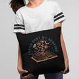 I Read Past My Bedtime Book Flower Butterfly Moon Bookish Pillowcase