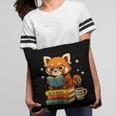 Reading Book Lover Red Panda Read Books Be Kind Stays Weird Pillowcase
