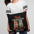 Reading Gnomes Cute Easily Distracted By Books And Gnomes Pillowcase