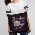Retro Books Are My Love Language Valentine Book Lovers Pillowcase Retro Books Are My Love Language Valentine Book Lovers Pillowcase