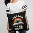 Retro Rainbow Take A Look It's In A Book Reading Pillowcase