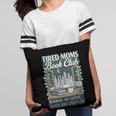 Retro Tired Moms Book Club Bookish Booktrovert Mother's Day Pillowcase