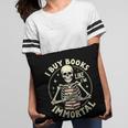 Skeleton I Buy Books Like I'm Immortal Halloween Pillowcase