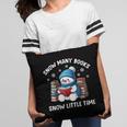 Snow Many Books Snow Little Time Snowman Reading Book Pillowcase Snow Many Books Snow Little Time Snowman Reading Book Pillowcase