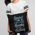 Snow Is Falling Books Are Calling Pillowcase