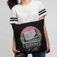 I Survived AP Lang Retro Book Graphic Pillowcase