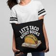 Taco Books Mexican Reading Teacher Book Lovers Bookish Pillowcase