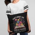That’s What I Do I Read Books And I Know Things Floral Book Pillowcase