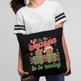 Tis The Season Book Reading Gingerbread Teacher Librarian Pillowcase