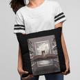 Totally Weird Tees Cat Library Book Reading Literary Pillowcase